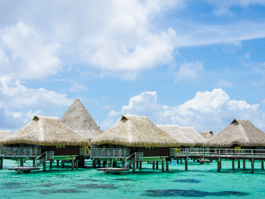 Over-the-water bungalows