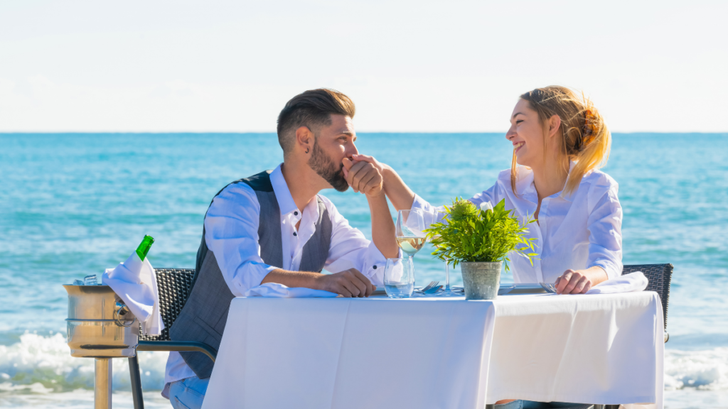 Proposal on the beach